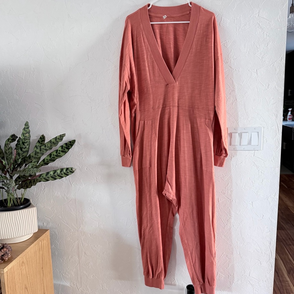 Free People Just Because Onesie - Sunrust - sz M - Picture 7 of 12